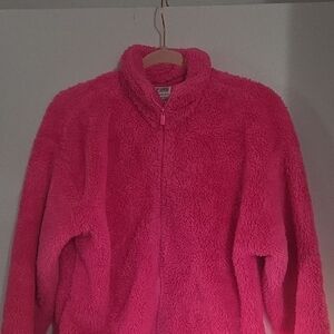 Pink Victorias Secret Fleece Puffer Jacket